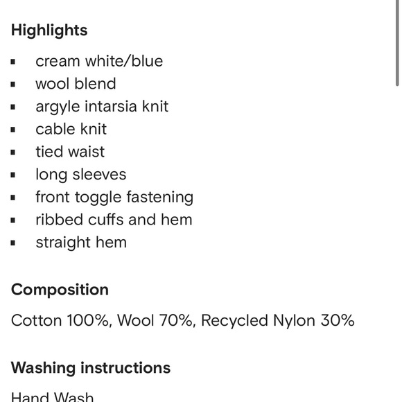 Polo Ralph Lauren Nordic Fair Isle Toggle Cardigan - Picture 6 of 8